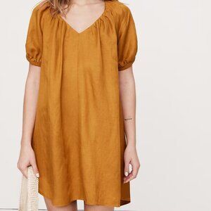 NWT Banana Republic viscose - linen mini dress